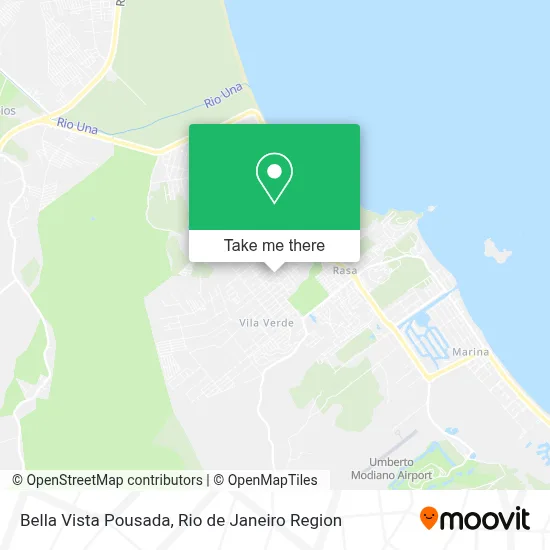 Bella Vista Pousada map