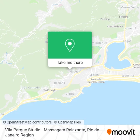 Vila Parque Studio - Massagem Relaxante map