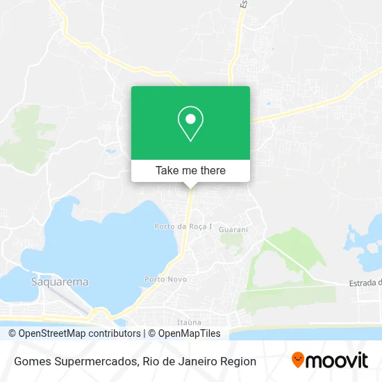 Gomes Supermercados map