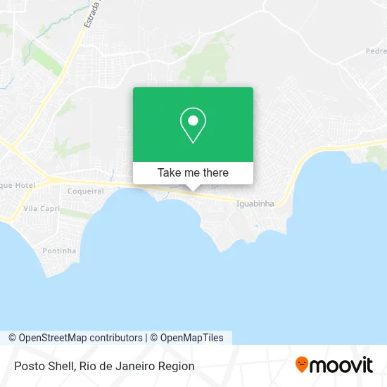 Posto Shell map