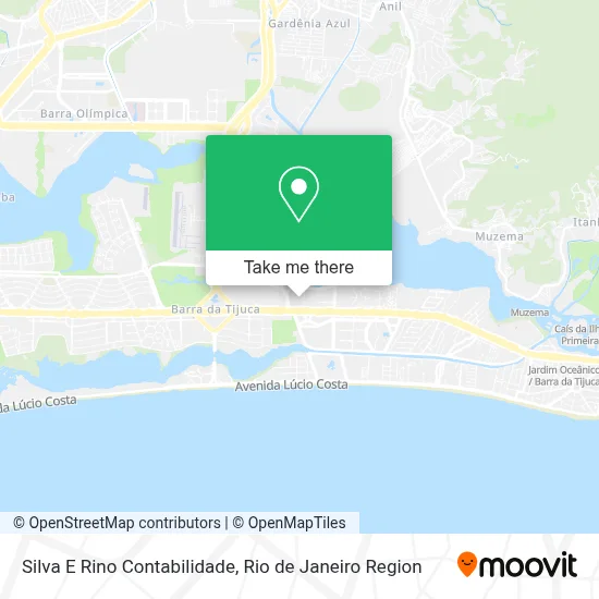 Silva E Rino Contabilidade map