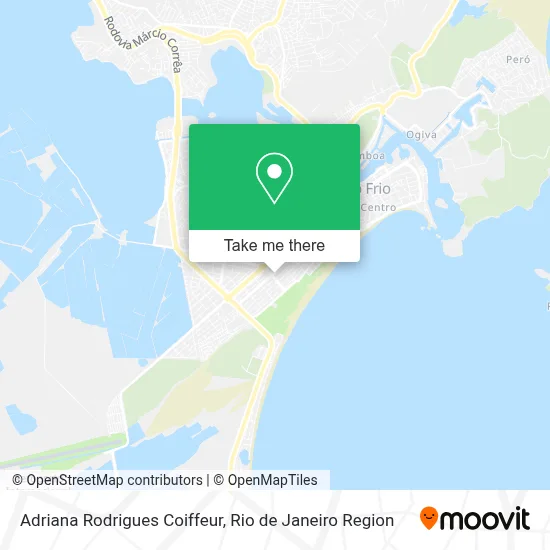 Adriana Rodrigues Coiffeur map