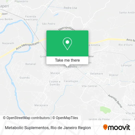Metabolic Suplementos map