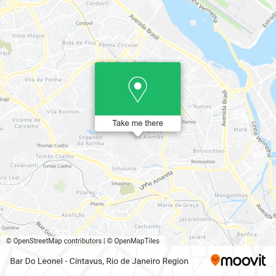 Bar Do Leonel - Cíntavus map