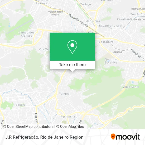 J.R Refrigeração map