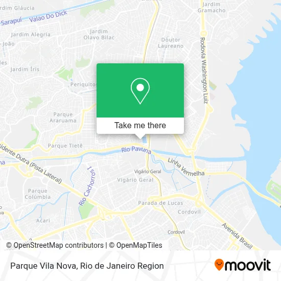 Parque Vila Nova map