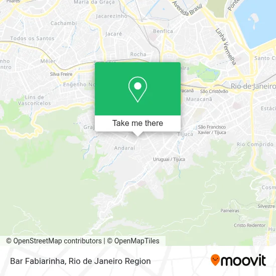 Bar Fabiarinha map