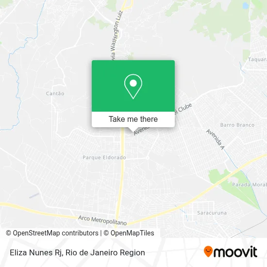 Eliza Nunes Rj map