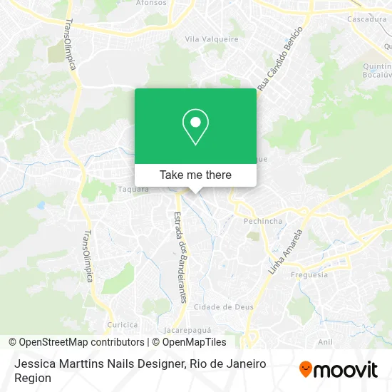 Jessica Marttins Nails Designer map
