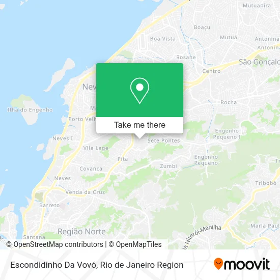 Escondidinho Da Vovó map