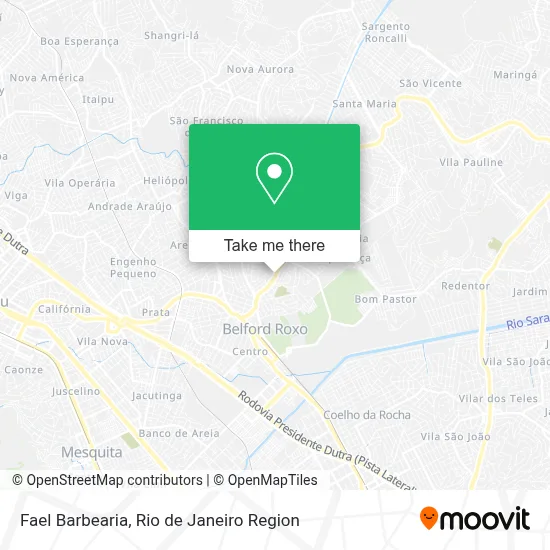 Fael Barbearia map