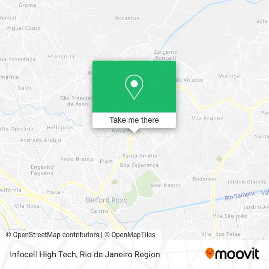 Infocell High Tech map