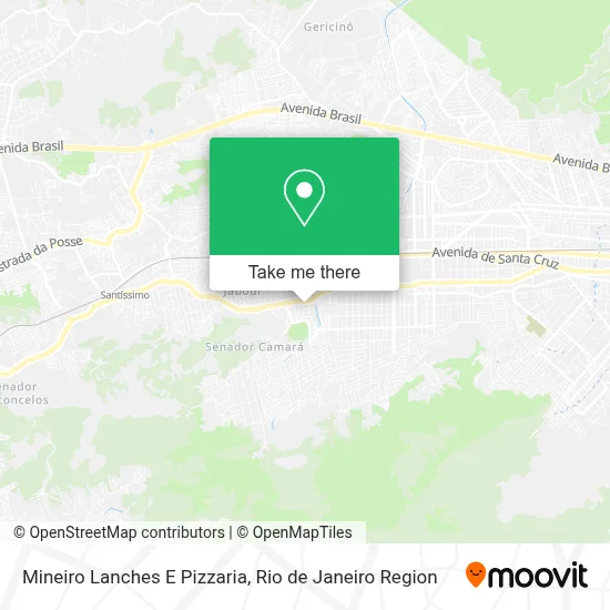 Mineiro Lanches E Pizzaria map