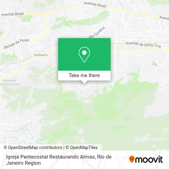Igreja Pentecostal Restaurando Almas map