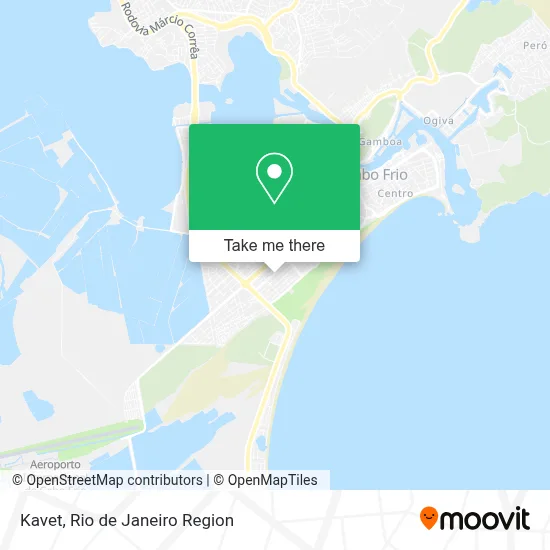 Kavet map