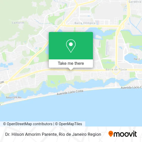 Dr. Hilson Amorim Parente map