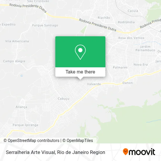 Serralheria Arte Visual map