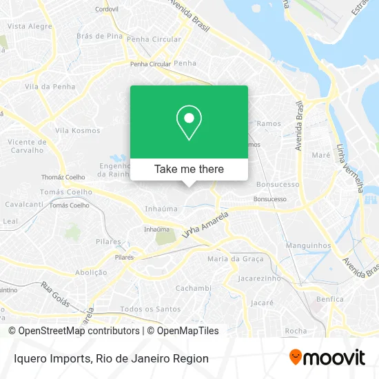 Iquero Imports map