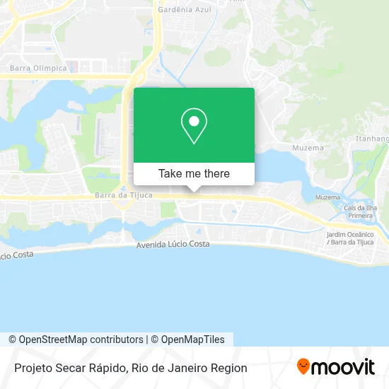 Projeto Secar Rápido map