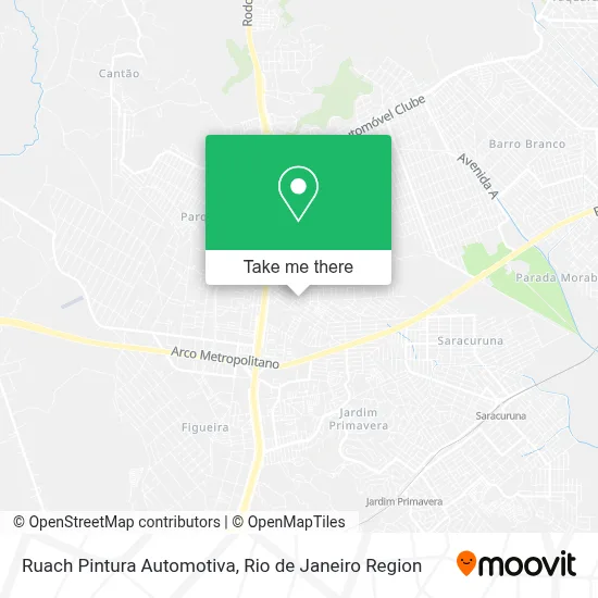 Ruach Pintura Automotiva map