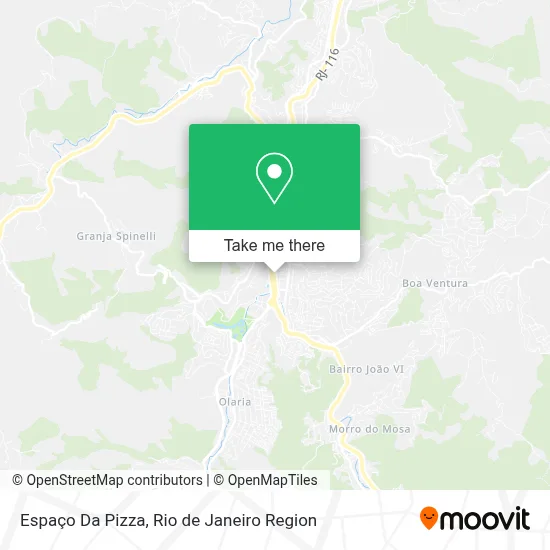 Espaço Da Pizza map