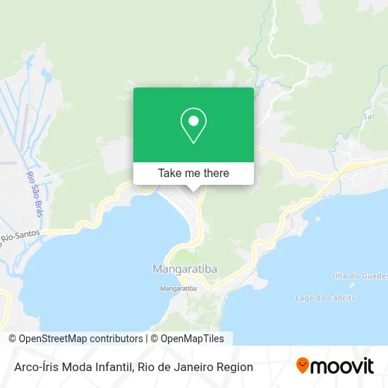 Arco-Íris Moda Infantil map