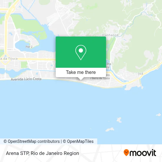 Arena STP map