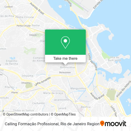Calling Formação Profissional map