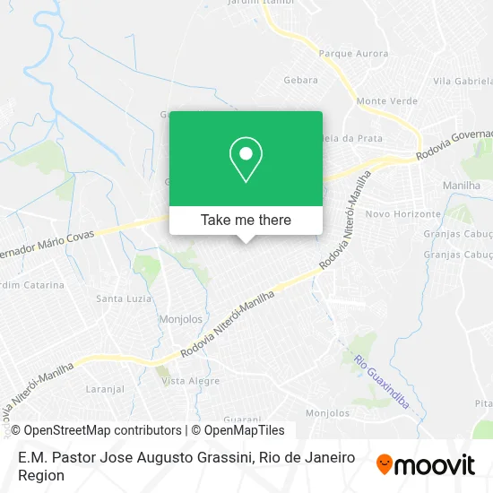 E.M. Pastor Jose Augusto Grassini map