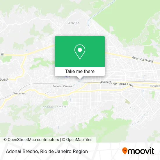 Adonai Brecho map