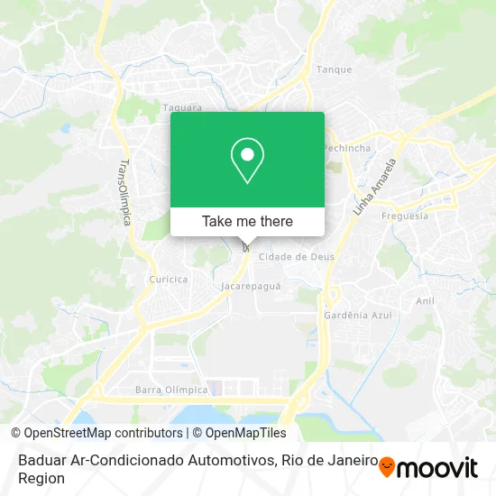 Baduar Ar-Condicionado Automotivos map
