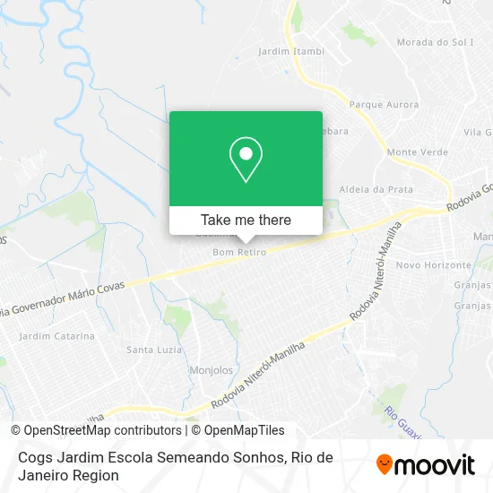 Cogs Jardim Escola Semeando Sonhos map