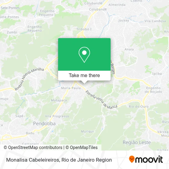 Monalisa Cabeleireiros map
