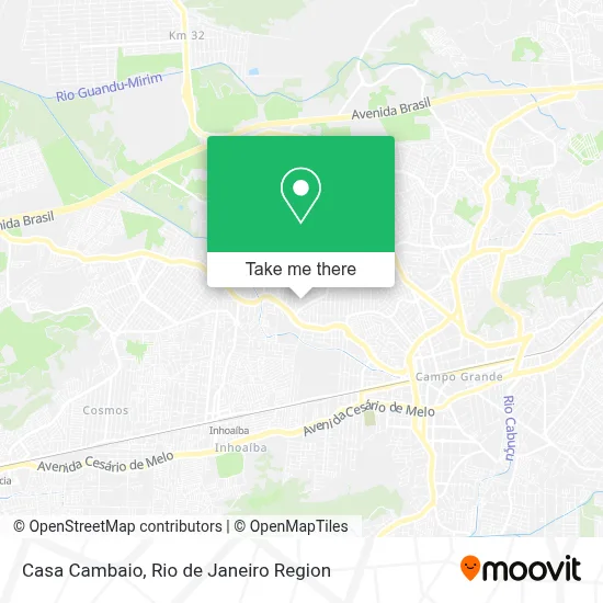 Casa Cambaio map