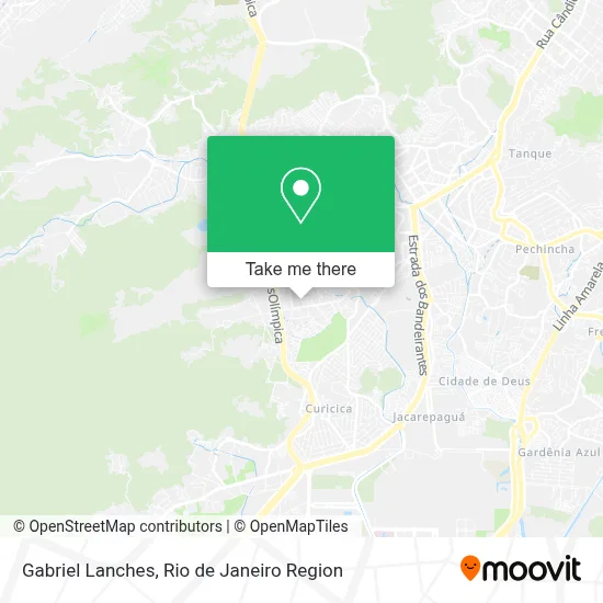 Gabriel Lanches map