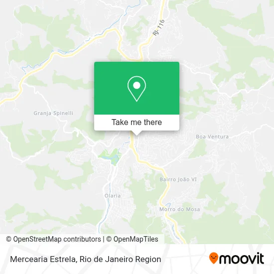 Mercearia Estrela map