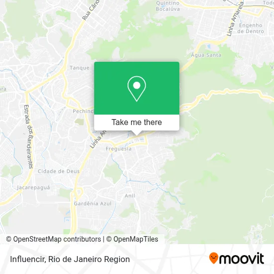 Influencir map