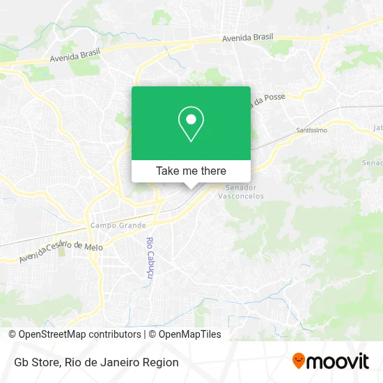 Gb Store map