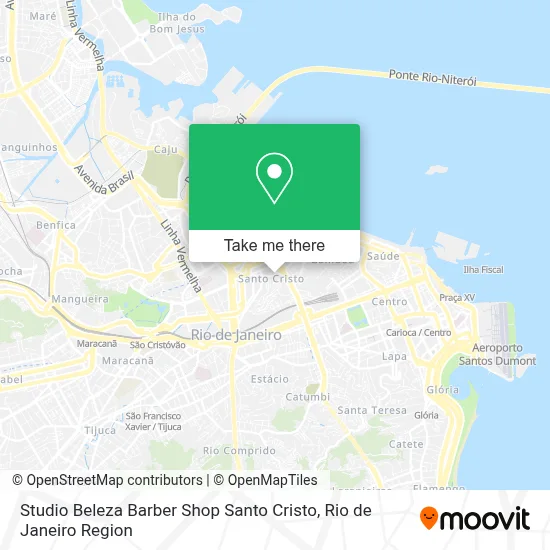 Studio Beleza Barber Shop Santo Cristo map