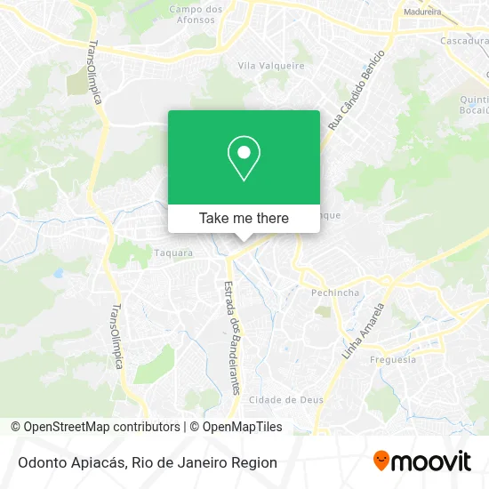 Odonto Apiacás map