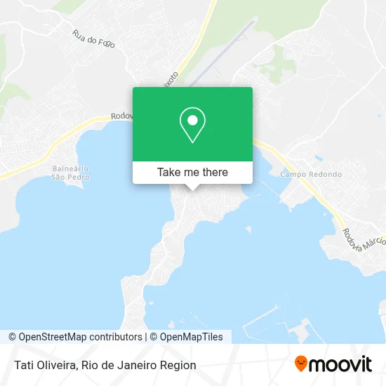 Tati Oliveira map