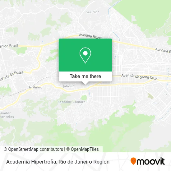 Academia Hipertrofia map