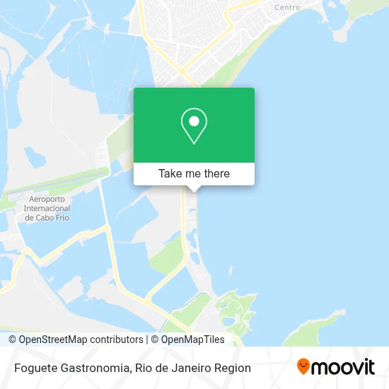 Foguete Gastronomia map