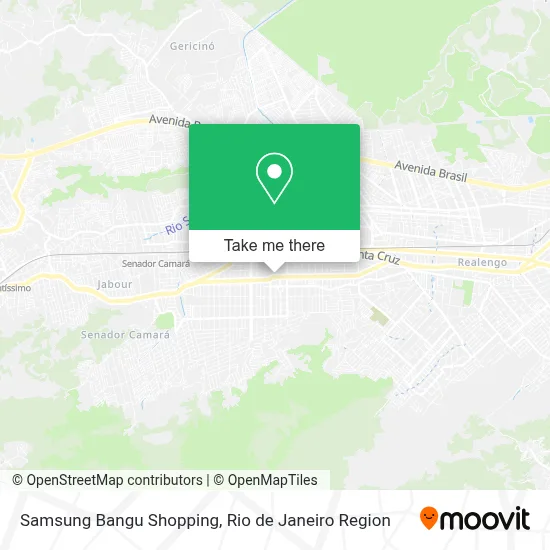 Samsung Bangu Shopping map