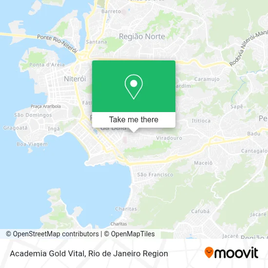 Academia Gold Vital map