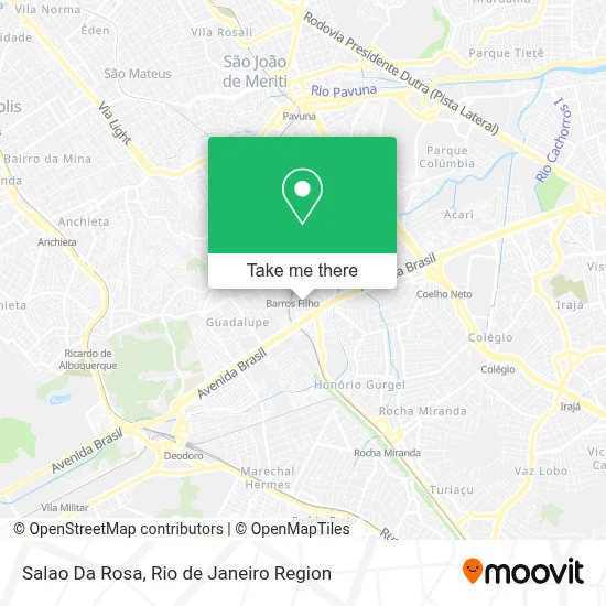 Salao Da Rosa map