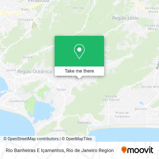 Rio Banheiras E Içamentos map