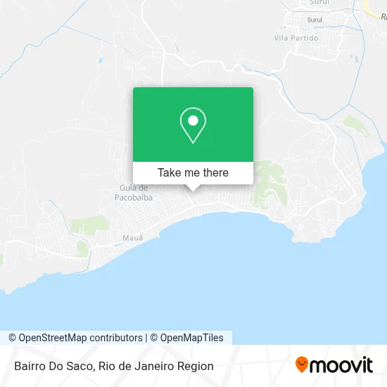 Bairro Do Saco map