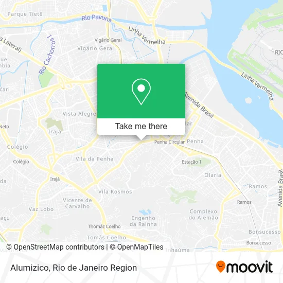 Alumizico map