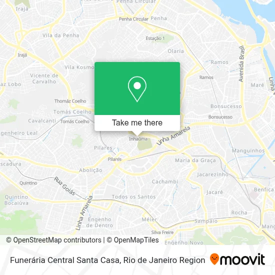 Funerária Central Santa Casa map